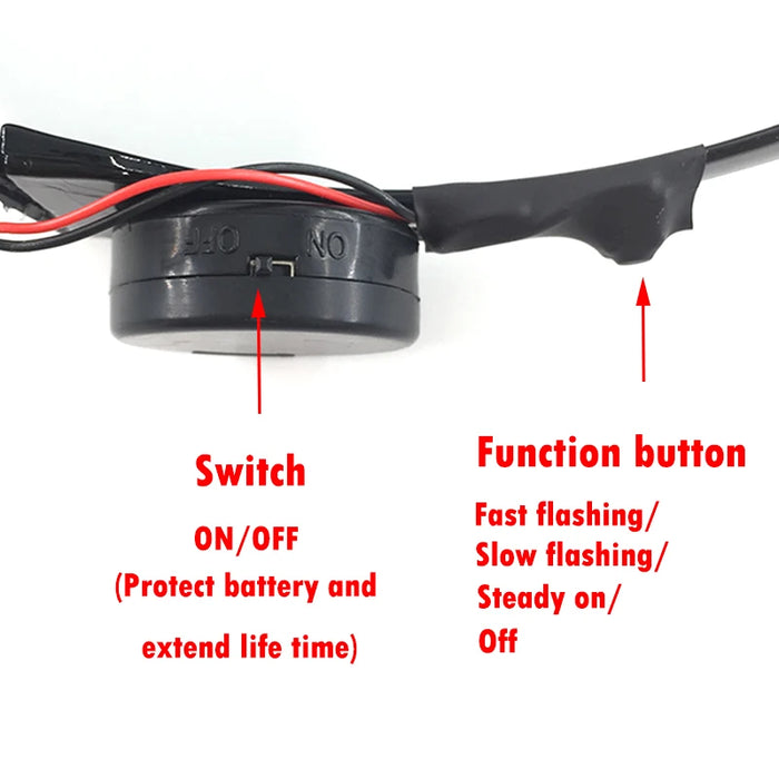 Gafas futuristas cyberpunk luminosas Rave Gafas iluminadas cibernéticas Visor LED que brilla para accesorios de espectáculo de música EDM