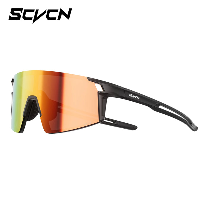 SCVCN Outdoor Sports Polarized Sunglasses Men Women UV400 Protection Eyewear Road Running Drving Fishing Goggles Cycling Glasses