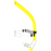 Swim Training Snorkel Frontal Swim Snorkel Tube Center-Mount Front One-Way Purge Valve Swimmer's Snorkel for Lap Swimming
