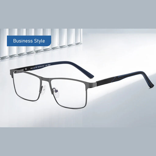 Gafas de lectura progresivas multifocales para hombre con filtro de luz azul, para ordenador, sin línea, trifocales, para visión de cerca.