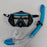 Professional Scuba Diving Mask Snorkeling Suit Adult Silicone Skirt Anti-Fog Goggles Swimming Equipment