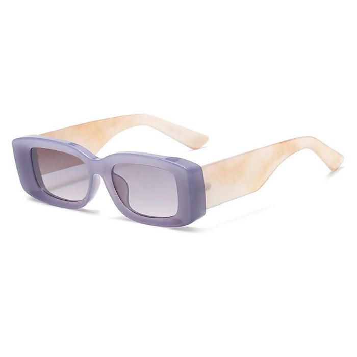 Colorful Square Sunglasses Women Wide Glasses Legs Men Travel Rectangle Shades Male Female Gafas Oculos Retro Brand UV400