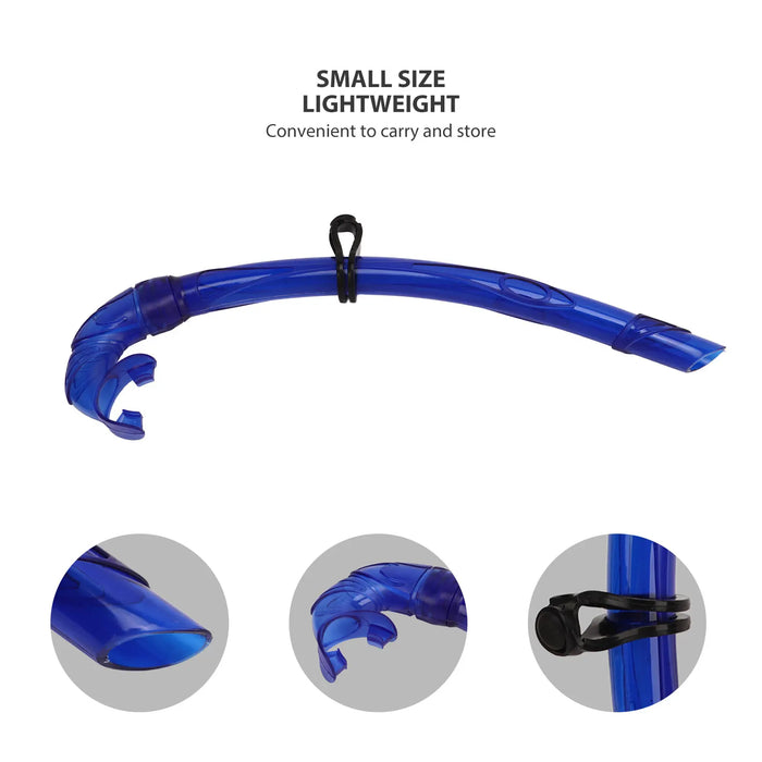 Diving Snorkel PVC Diving Snorkeling Tube Comfortable Mouthpiece Strong Sealing Comfortable To Use for Freediving