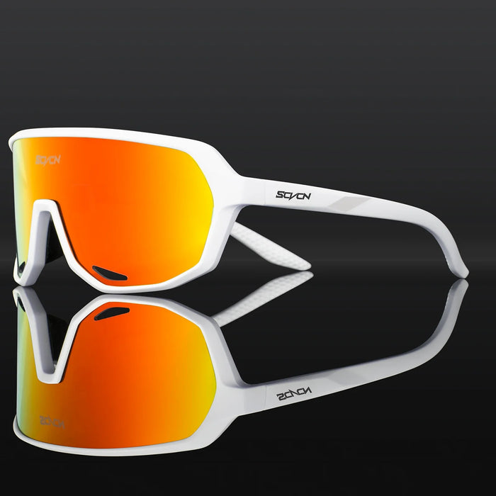 Scvcn-New Sunglasses Photochromic Cycling Glasses for Men Bicycle Mountain Bike Cycling Goggles UV400 MTB Polarized Road Women