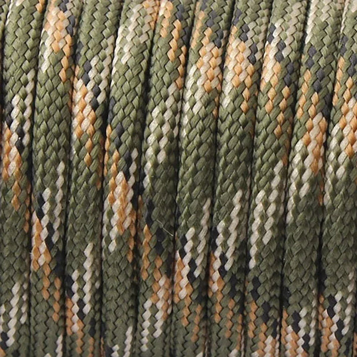 Cuerda de paracaídas 550 Paracord de 7 hebras y 4 mm, accesorios duraderos para acampar, supervivencia al aire libre, pulsera de bricolaje, tendedero para senderismo, dispositivos para acampar.