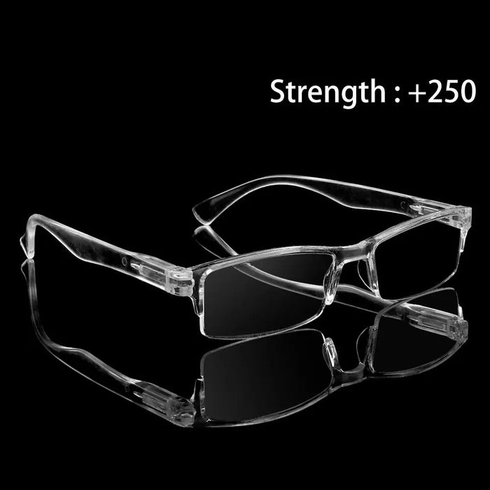 Vintage Resin Lens Ultralight Flat Mirror Eyewear Reading Glasses Presbyopic Glasses Plastic Frame
