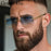 Y2K Rimless Square Sunglasses Men 2026 Luxury Vintage Punk Sun Glasses Hip Hop Metal Frame Steampunk Shades Leopard Head Eyewear