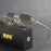 HBK Square Rimless Sunglasses Women Retro Metal Sun Glasses Men Luxury Party Business Gradient Shades 2024 Summer Style