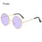 Novel Third Eye Round Metal Frame Sunglasses Chinese Style Erlang God Three Eyes Glasses Funny Party Halloween Cosplay Glasses
