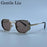 Lunettes de soleil polygonales carrées Steampunk Homme 2026, marque de luxe, monture métallique géométrique vintage, verres dégradés photochromiques
