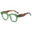 Gafas de sol cuadradas populares Ins para mujer, retro, estilo punk, de marca, tonos femeninos, protección UV400, gafas de sol de lujo para hombre, tendencia