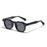 HBK New Square Vintage Sunglasses Men Square Fashion Punk Sun Glasses for Women Outdoor Travel Driving Beach Eyewear UV400