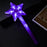 1pc LED Étoile à cinq branches Clignotante Lumineuse Baguette Lumineuse Colorée Fluo Princesse Cadeau Fête Anniversaire Fournitures