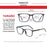 VIVIBEE 2026 Square Blue Light Blocking Glasses Men TR90 Light Frame Anti Blue Ray Eyeglasses Women Classic Computer Eyewear