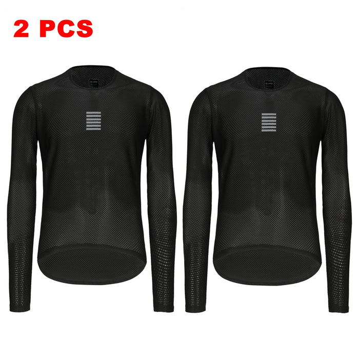 Rsantce 2024 Cycling Base Layer Long Sleeve Bike Sports Bike Shirt Underwear Racing Bicycle Jersey Shirt Undershirt