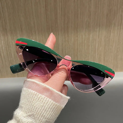 Nouvelles Lunettes de Soleil Œil de Chat Femme Vintage Nuances Marque Designer Gafas Luxe Lunettes de Soleil UV400 Lunettes Oculos