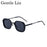 2026 Lunettes de soleil Steampunk carrées pour hommes, monture en métal polygonale, petites lunettes de soleil punk noires pour la conduite