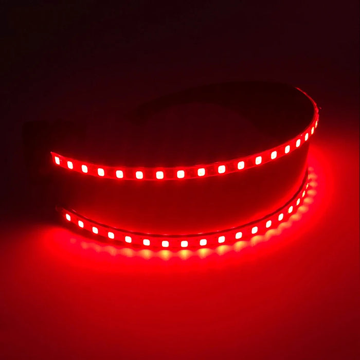 Lunettes lumineuses pour artistes de boîte de nuit Lunettes LED Fête Danse Rave Noël 6V LED Lunettes de soldat futuristes Lumières néon