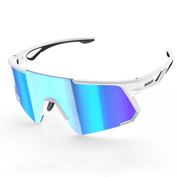 BUCKLOS Polarized Cycling Glasses UV400 Outdoor Sports Sunglasses Men Women MTB Cycling Goggles Road Bike Eyewear