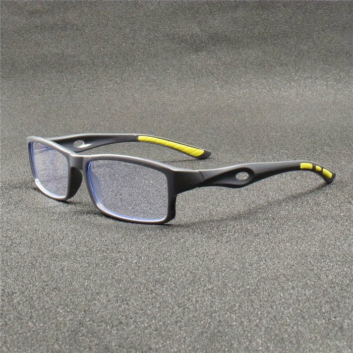 10 Pairs of Square Reading Glasses, Unisex Retro Fashion Style, Suitable for Both Sports and Casual Daily Wear