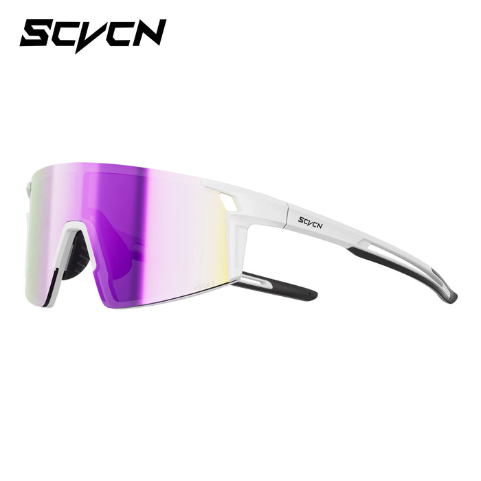 SCVCN Outdoor Sports Polarized Sunglasses Men Women UV400 Protection Eyewear Road Running Drving Fishing Goggles Cycling Glasses