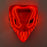 Multi Color LED EL Wire Glowing horror Mask Luminous Full Face Mask wireless mask Halloween Cosplay Party Rave Costume Accessory