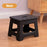 Folding Office Stool: Portable, sturdy & space-saving. Fashionable for home/office. Top 10 choice for desk!