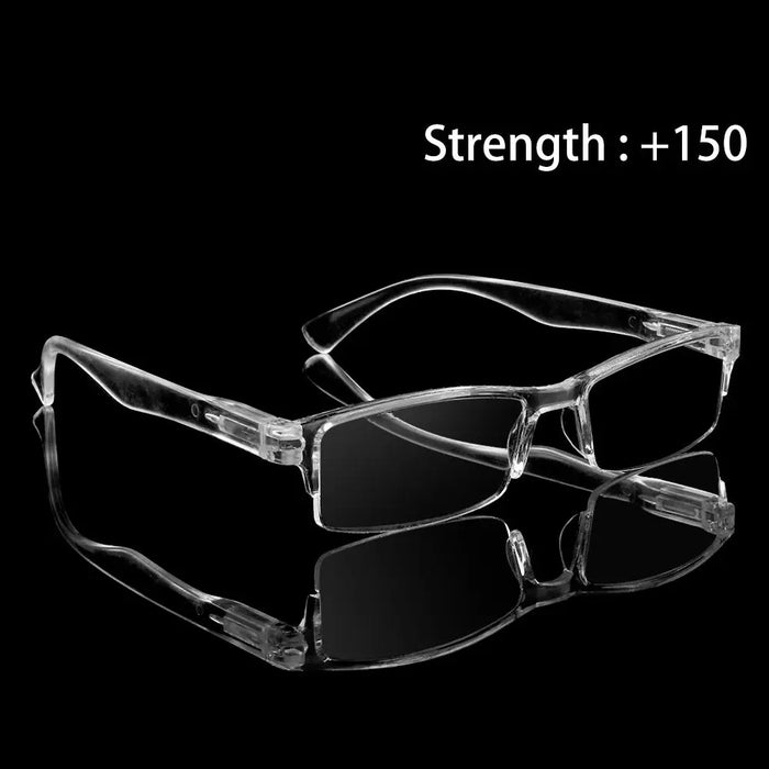 Vintage Resin Lens Ultralight Flat Mirror Eyewear Reading Glasses Presbyopic Glasses Plastic Frame