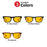 VIVIBEE Square Blue Light Blocking Glasses Men Gaming Orange UV400 Lens Office Women Matte Black Goggles 2026 Trending