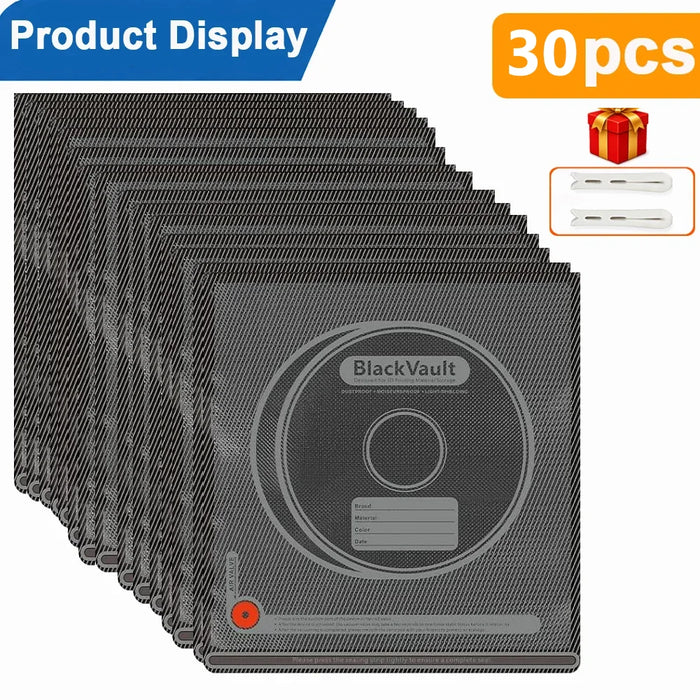 Bolsa de almacenamiento al vacío para filamento 3D negro, resistente a la humedad, para mantener el filamento seco. Apta para filamento de impresora 3D PLA, ABS, PETG, TPU.