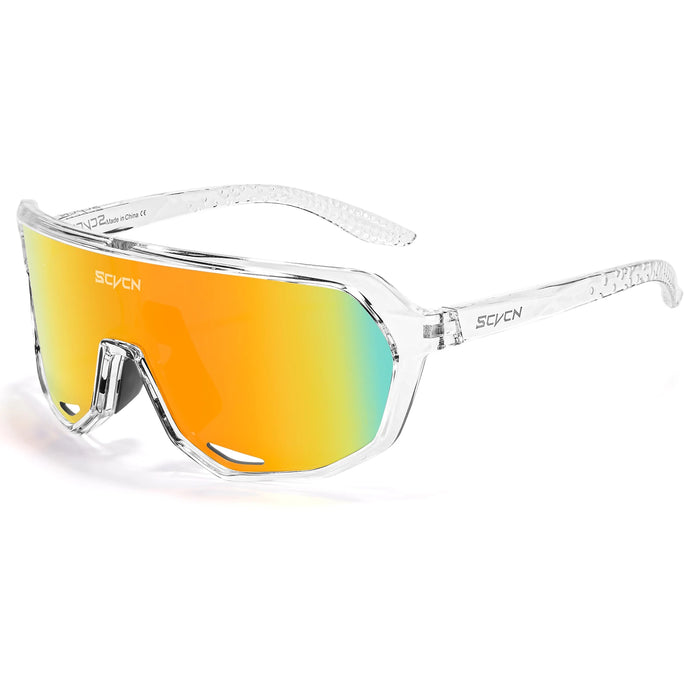SCVCN Men Cycling Glasses Photochromic Sunglasses for Mountain Bike Road Bicycle Eyewear Pock Cycle Goggles UV400 Polarized MTB