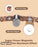 ARADOO Rose Design Pure Copper Bracelets for Women with 3800 Gauss Neodymium Magnetic Bracelet Jewelry Gifts