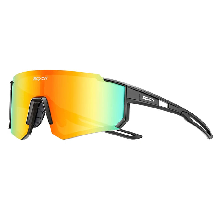 SCVCN Fsshion Sunglasses Street Cycling Glasses Bike Men UV400 Sports MTB Outdoor Bicycle Women Sunglasses Multi Color Riding