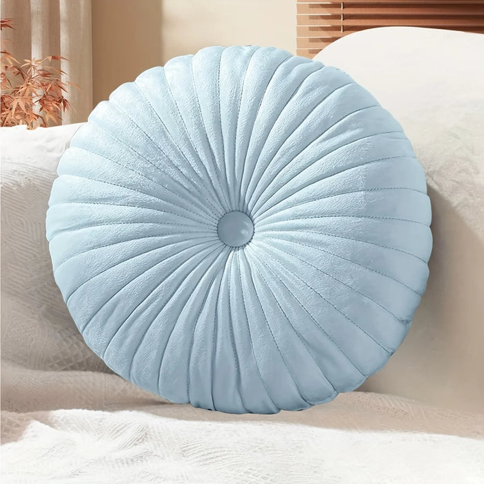 9 colores opcionales, cojín redondo, suave y cómodo, cojín de cintura engrosado para sofá de salón y dormitorio