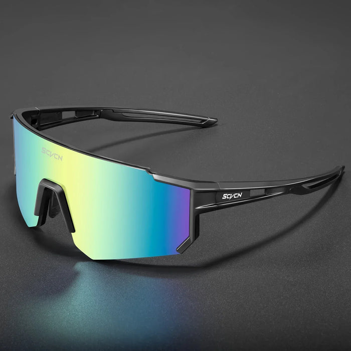 SCVCN New Cycling Sunglasses Men MTB Riding Glasses Women Outdoor Sports UV400 Running Hiking Sunglasses Bike Bicycle Eyewear