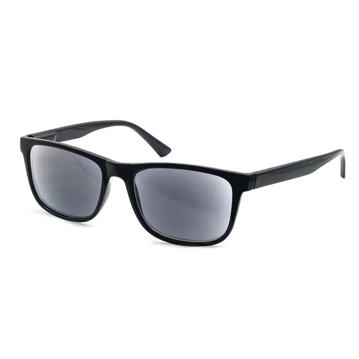 Lunettes de Lecture Surdimensionnées Hommes Femmes Monture Rectangulaire Lunettes de Soleil de Lecture Charnière à Ressort Légères à Porter avec Dioptrie +1.0 - +4.0
