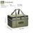 BISINNA Outdoor Camping Bag 26L/30L/42L Folding Gas Tank Storage Bag Picnic Cookwre Container Camp Supplies Adjustable Partition