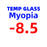 Optical Myopia Scuba Diving Mask Snorkel Set Tempered Glass,Dry Top Swimming Googles Nearsighted Lenses Short-Sighted