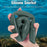 Snorkeling Mask Diving Goggles Full Wet Silicone Foldable Tube Mirror Tempered Glass Len Diving Mask Travel Size With Case