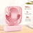 Portable Mini Handheld USB Fan Multi-functional Three Speed Quiet Cool Air Fan for Car Home Office Outdoor Summer Use