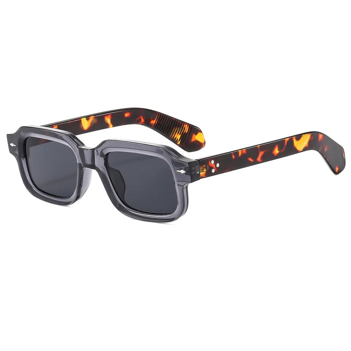 Women Square Sunglasses Men Transparent Sun Glasses Travel Holiday Shades Vintage Retro UV400 Lunette Soleil Femme Gafas De Sol