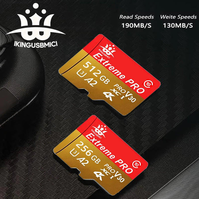 Speed Boost TF Cards SD Cards Memory Card Micro TF Card 32GB 64GB 128GB 256GB V60 Full HD Waterproof Waterproof for Mac Phone Ta