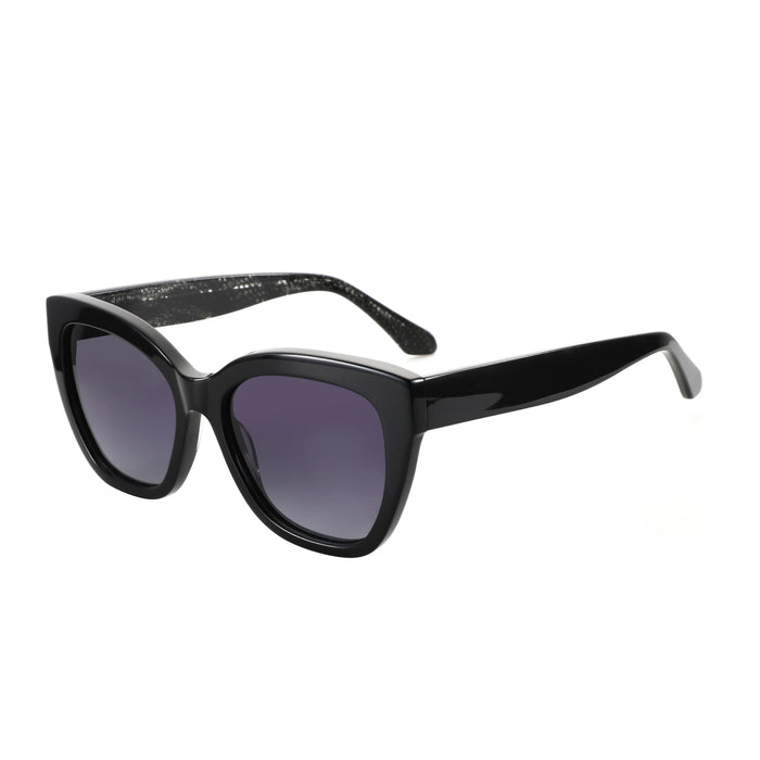 ZENOTTIC Gafas de sol polarizadas de mariposa, de moda, marco grueso para mujer, gafas de sol de acetato para conducir, protección UV400