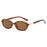Retro Small Oval Sunglasses Women Men Rivets Shades Fashion Eyewear Luxury Sun Glasses UV400 Brand Oculus Female Gafas