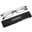 Reading Glasses Women Men TR90 Blue Light Blocking Anti UV/Eyestrain Foldable Compact Readers Ultra Thin Lightweight Folding