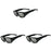 Lunettes d'éclipse solaire 1/2/3/5 pièces, sûres, certifiées ISO, pour l'observation de l'éclipse solaire
