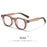 HBK  Square Flat Light Glasses for Men Women Retro TR Frame Eyeglass High-Quality Eyewear Minimalist Match Ideal Gifts