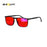 SHINU Red Sleeping Glasses Blue Light Blocking Good rest Computer Glasses For Men Blue Light Filter Orange Tinted Glasses