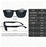 KIDIN Fashion Square Vintage Polarized Sunglasses Men Women Retro Driving Fishing Sun Glasses UV400 Eyewear