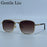 2026 Luxury Square Sunglasses Men Retro Double Bridge Metal Frame Driving Eyewear Vintage Sun Glasses For Male Outdoor Shades